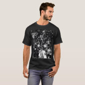 Anthony Edwards - Dunk Of The Year – ブラックホワイト Tシャツ (正面フル)