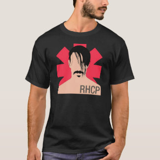 Anthony Kiedis Illustration T-Shirt with RHCP Logo Tシャツ