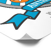 Anthony letter少年の名前は紋章の盾を意味する ポスター (角)