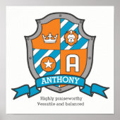Anthony letter少年の名前は紋章の盾を意味する ポスター (正面)