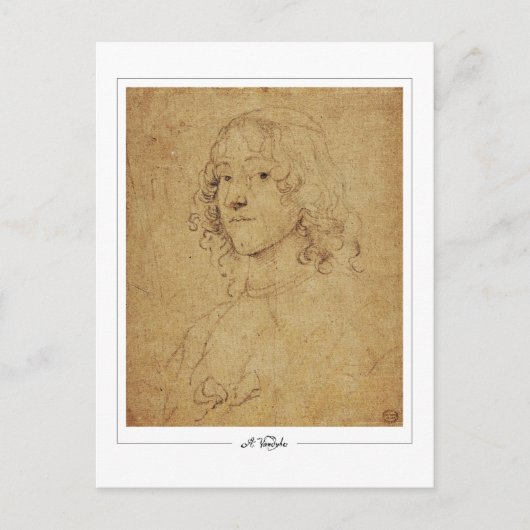 Anthony van Dyck #174 -ファインアートはがき ポストカード (正面)