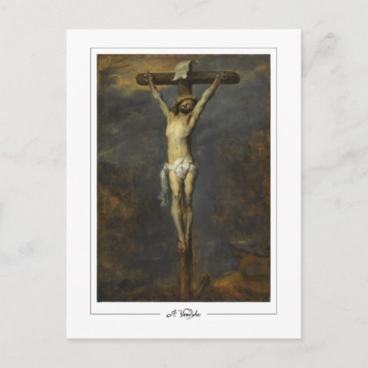 Anthony van Dyck #402 -ファインアートはがき ポストカード (正面)