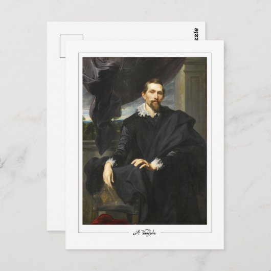 Anthony van Dyck #539 -ファインアートはがき ポストカード (正面/裏面)