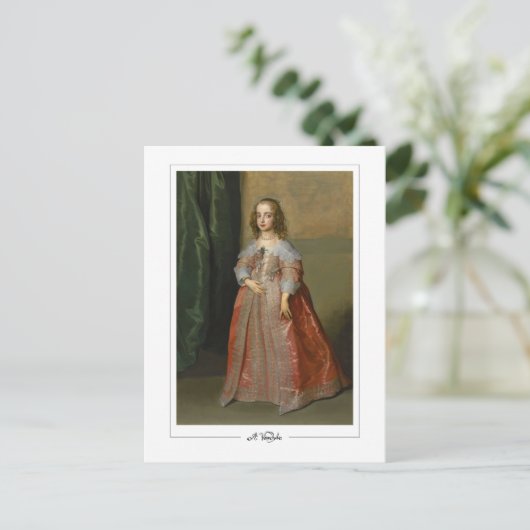 Anthony van Dyck #680 -ファインアートはがき ポストカード (スタンド正面)