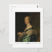 Anthony van Dyck #847 -ファインアートはがき ポストカード (正面/裏面)