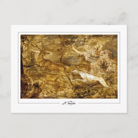 Anthony van Dyck #877 -ファインアートはがき ポストカード (正面)