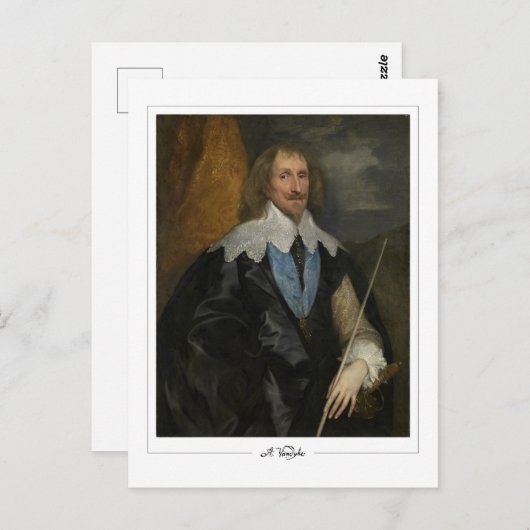Anthony van Dyck #8 -ファインアートはがき ポストカード (正面/裏面)