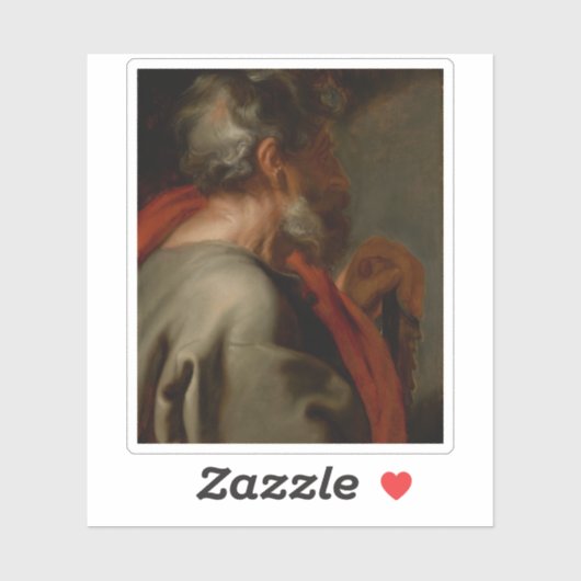 Anthony van Dyck - The Apostle Simon シール (シート)