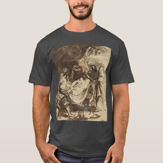 Anthony van Dyck - The Entombment Tシャツ (正面)