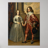 Anthony van Dyck - William with his bride ポスター (正面)
