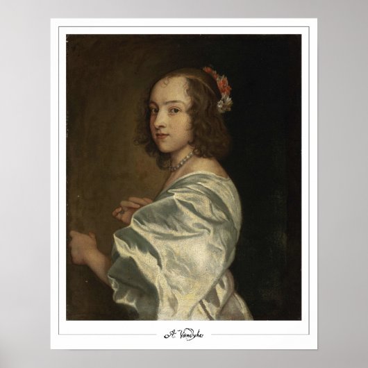 Anthony van Dyck Zedign アートポスター #834 ポスター (正面)
