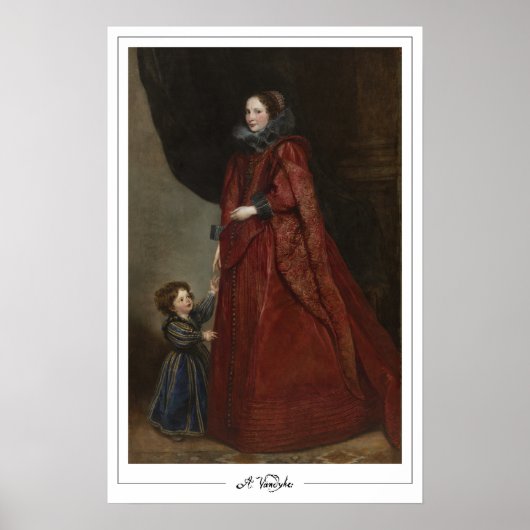 Anthony van Dyck Zeding Artポスター#589 ポスター (正面)