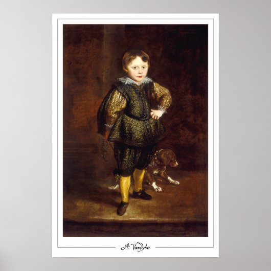 Anthony van Dyck Zeding Artポスター#676 ポスター (正面)