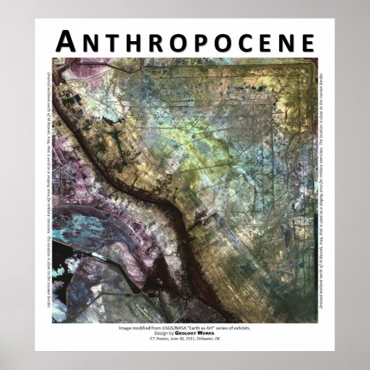 Anthorcene I – イラク軍隊ステージングエリア ポスター (正面)