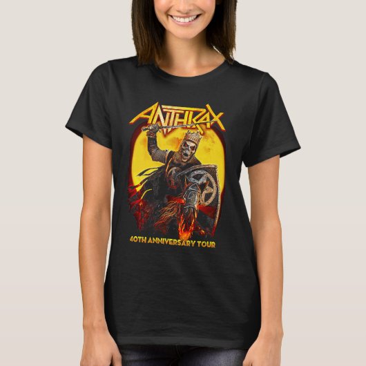 Anthrax u2013 We Ride With Death Tシャツ (正面)