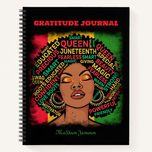 Anthrival Journal for Black Women ノートブック (正面)