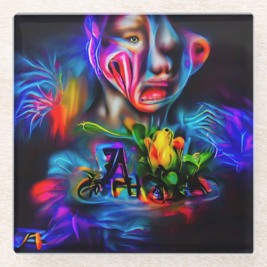 Anthrophobia 2 ガラスコースター (正面)