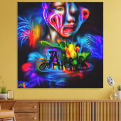 Anthrophobia 2 キャンバスプリント (インサイチュ (リビング))