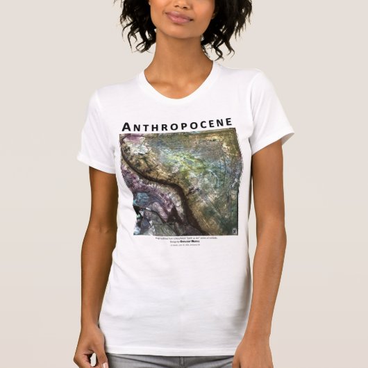 Anthropocene I_A -イラクの軍の中間準備地域 Tシャツ (正面)