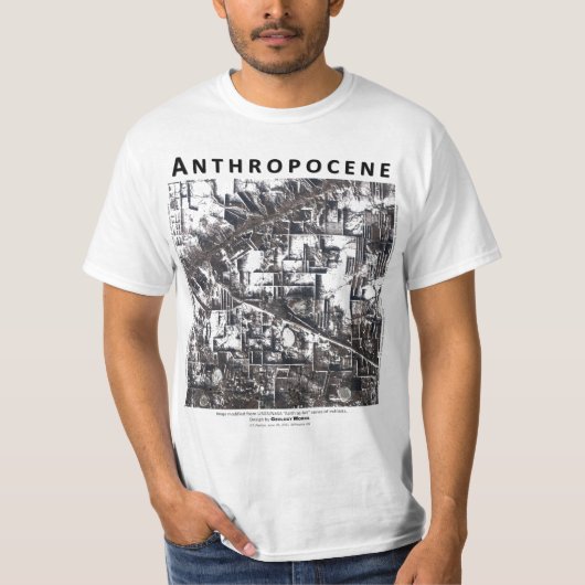 Anthropocene II_A -冬の日、N. Kazakahstan Tシャツ (正面)