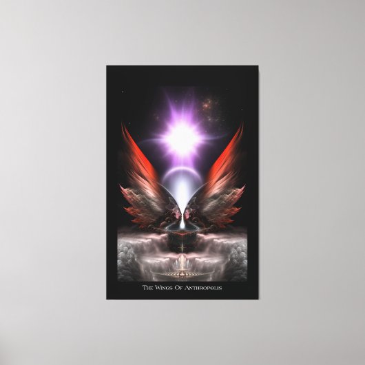 Anthropolis HC Canvas Printの翼 キャンバスプリント (正面)