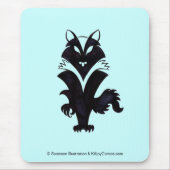 AnthroWolf マウスパッド (正面)