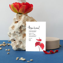 Anthurium ・フローララインスケッチカジュアル・ モダン