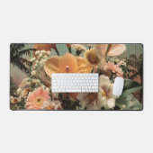 Anthurium and Tropical Floral Arrangement デスクマット (キーボード&マウス)