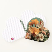 Anthurium and Tropical Floral Arrangement ノートブック (内部)