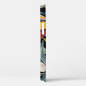 Anthurium Strelitzia：熱帯ヴィンテージの輝き。 Case-Mate iPhoneケース (裏面 / 右)