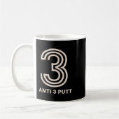 Anti 3 Putt コーヒーマグカップ (左)