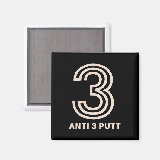 Anti 3 Putt  マグネット (正面/裏面)