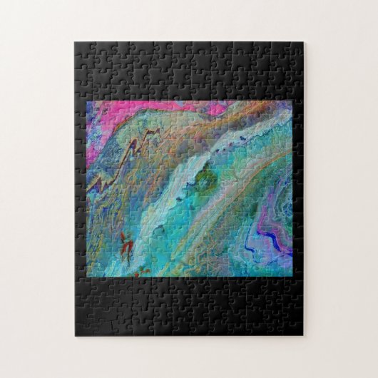 Anti-Atlas Mountains of Morocco - Terra satellite ジグソーパズル (縦)