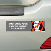 ANTI-BACHMAN: アンチミシェールBachman バンパーステッカー (車上)