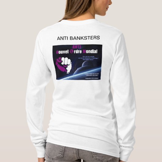 ANTI BANKSTERS Tシャツ (裏面)