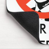 ANTI-BARACKオバマ: ANTI-OBAMA マウスパッド (コーナー)