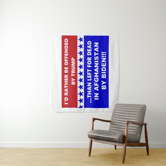 Anti Biden Afghanistan Left For Dead タペストリー (インサイチュ)