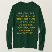 Anti - Billionaire - T-Shirt Tシャツ (デザイン正面)