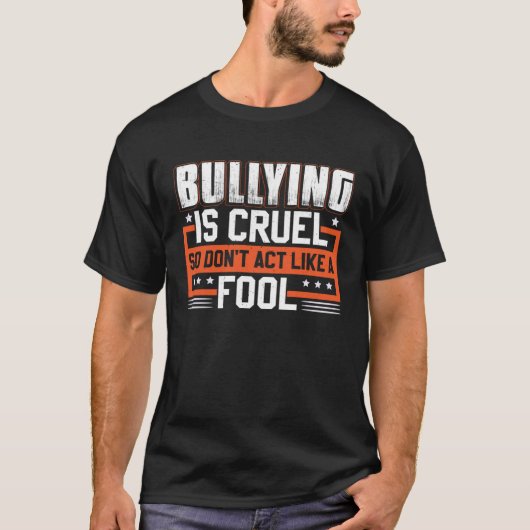 Anti Bully Unity Day Anti Bullying Tシャツ (正面)