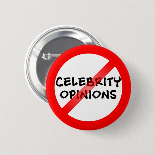 Anti Celebrity Opinions 缶バッジ (正面&裏面)