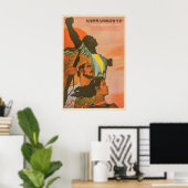 Anti-Colonialist Poster Support the ポスター (ホームオフィス)