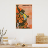 Anti-Colonialist Poster Support the ポスター (キッチン)