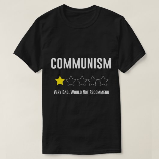 Anti Communism Anti Communist.png Tシャツ (デザイン正面)