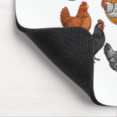 Anti Depressants Chicken  マウスパッド (コーナー)