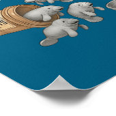 Anti Depressants Manatees ポスター (角)