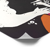 Anti drug poster Drug abuse Escape to nowhere Wall ポスター (角)