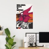 Anti drug poster Drug abuse Escape to nowhere Wall ポスター (ホームオフィス)