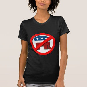 ANTI-ELEPHANT/ANTI-REPUBLICAN Tシャツ