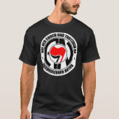 Anti-Fascist Network Logo Shirt Essential T-Shirt Tシャツ (正面)