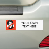 ANTI-FEINSTEIN バンパーステッカー (車上)